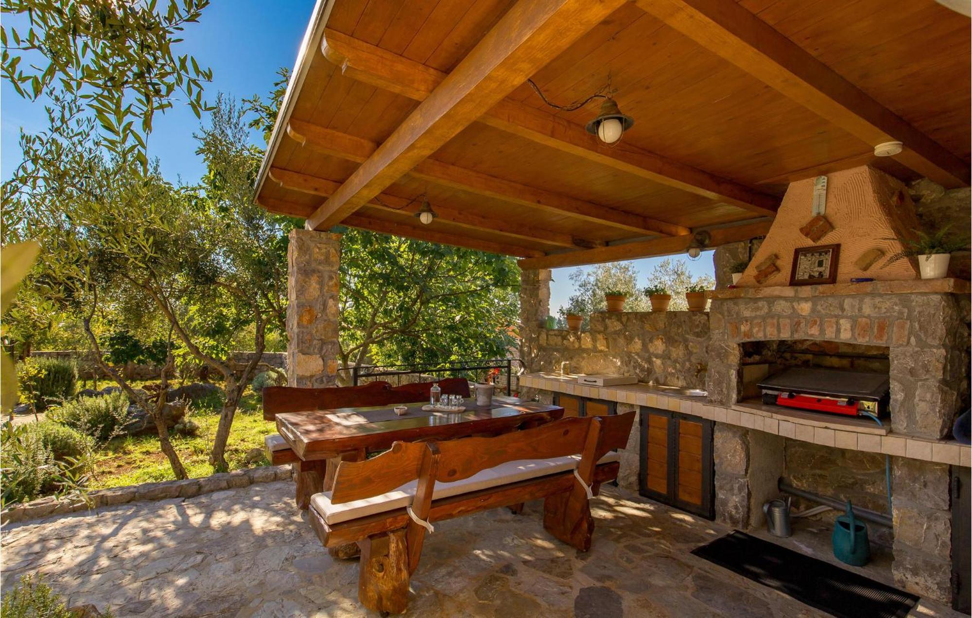 Gorgeous Home In Zgaljici With Sauna 外观 照片